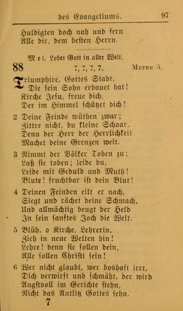 Die allgemeine Lieder-Sammlung zum privat und öffentlichen Gottes-Dienst: mit fleiß zusammengetragen (2nd Aufl.) page 97