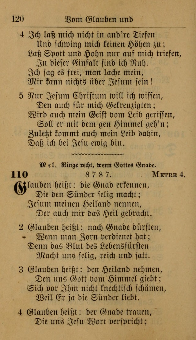 Allgemeine Lieder-Sammlung: zum Gebrauch für den privaten und öffentlichen Gottesdienst. (6th Aufl.) page 126