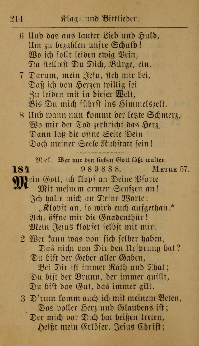 Allgemeine Lieder-Sammlung: zum Gebrauch für den privaten und öffentlichen Gottesdienst. (6th Aufl.) page 220