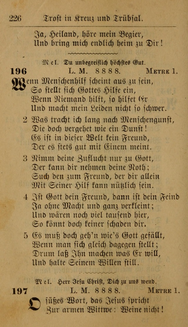 Allgemeine Lieder-Sammlung: zum Gebrauch für den privaten und öffentlichen Gottesdienst. (6th Aufl.) page 232
