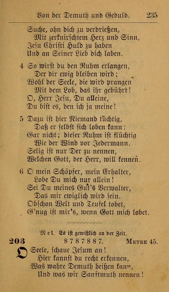 Allgemeine Lieder-Sammlung: zum Gebrauch für den privaten und öffentlichen Gottesdienst. (6th Aufl.) page 241