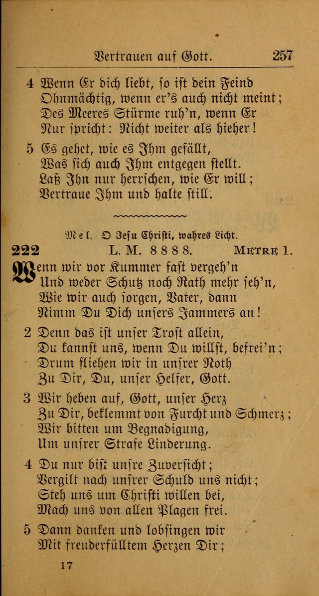 Allgemeine Lieder-Sammlung: zum Gebrauch für den privaten und öffentlichen Gottesdienst. (6th Aufl.) page 263
