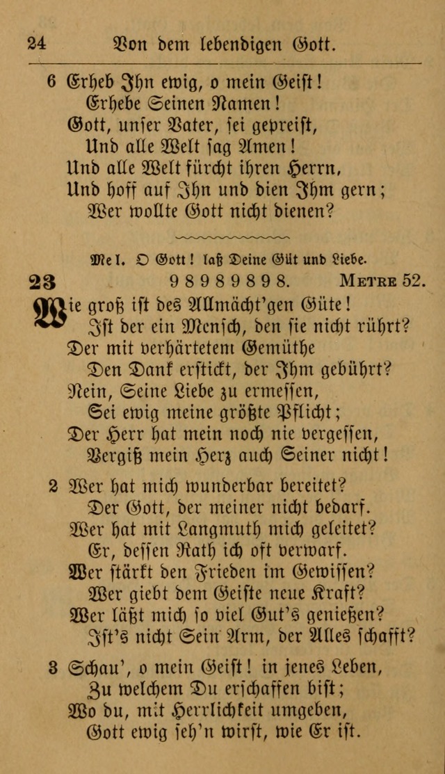 Allgemeine Lieder-Sammlung: zum Gebrauch für den privaten und öffentlichen Gottesdienst. (6th Aufl.) page 28
