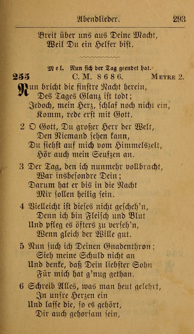 Allgemeine Lieder-Sammlung: zum Gebrauch für den privaten und öffentlichen Gottesdienst. (6th Aufl.) page 299