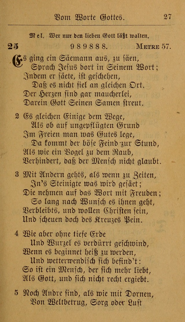 Allgemeine Lieder-Sammlung: zum Gebrauch für den privaten und öffentlichen Gottesdienst. (6th Aufl.) page 31