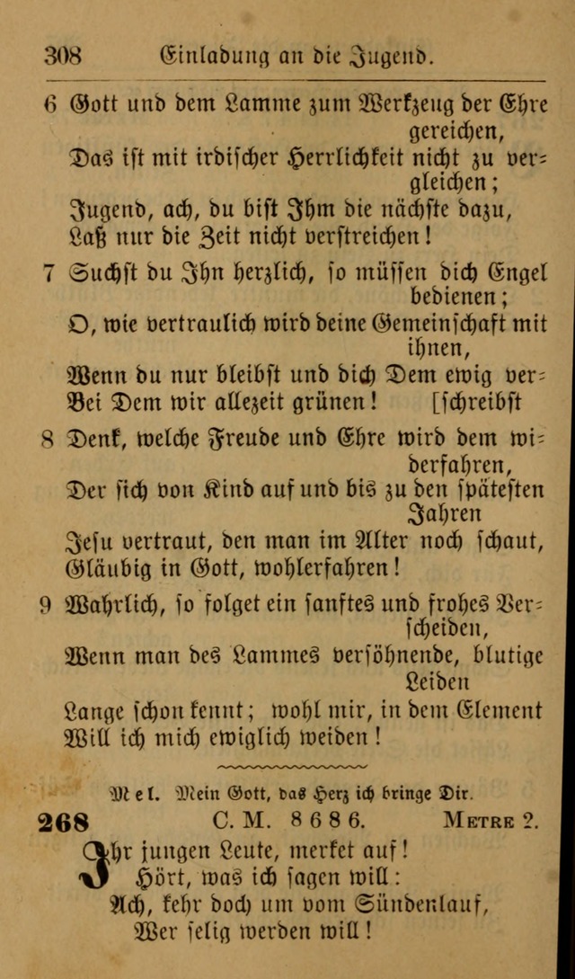 Allgemeine Lieder-Sammlung: zum Gebrauch für den privaten und öffentlichen Gottesdienst. (6th Aufl.) page 314
