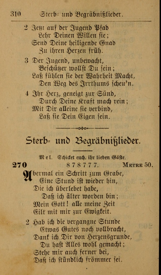 Allgemeine Lieder-Sammlung: zum Gebrauch für den privaten und öffentlichen Gottesdienst. (6th Aufl.) page 316