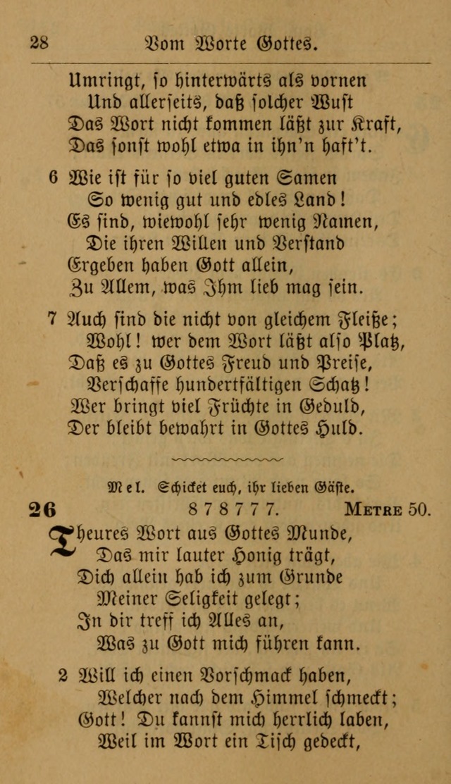 Allgemeine Lieder-Sammlung: zum Gebrauch für den privaten und öffentlichen Gottesdienst. (6th Aufl.) page 32