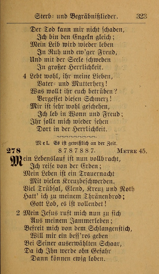 Allgemeine Lieder-Sammlung: zum Gebrauch für den privaten und öffentlichen Gottesdienst. (6th Aufl.) page 329