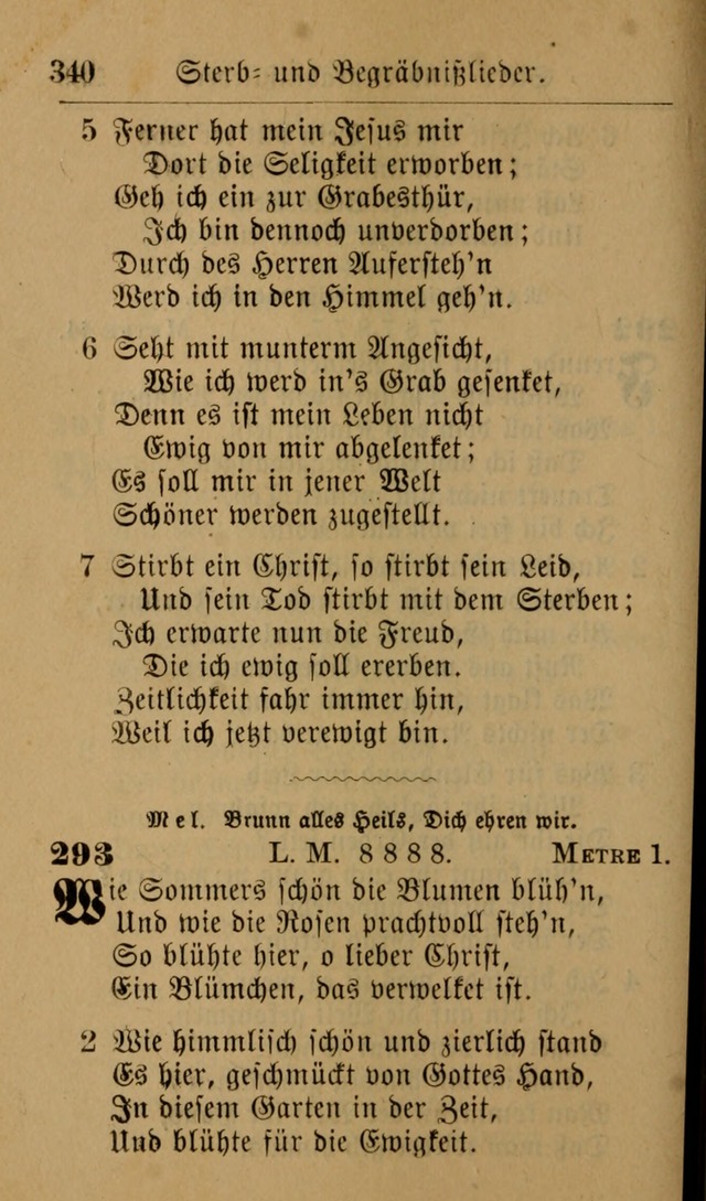 Allgemeine Lieder-Sammlung: zum Gebrauch für den privaten und öffentlichen Gottesdienst. (6th Aufl.) page 346