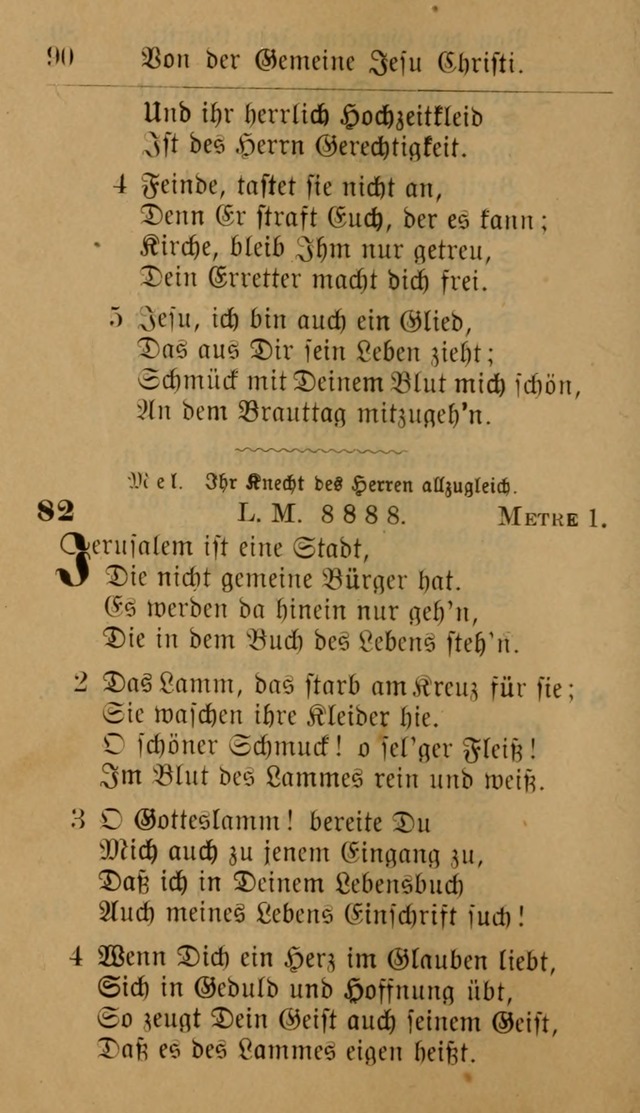 Allgemeine Lieder-Sammlung: zum Gebrauch für den privaten und öffentlichen Gottesdienst. (6th Aufl.) page 96