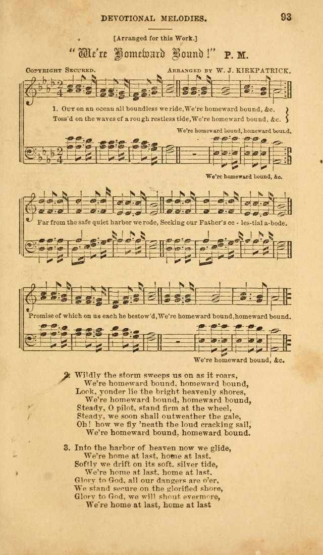 Devotional Melodies: or, a collection of original and selected tunes and hymns, designed for congregational and social worship. (2nd ed.) page 100