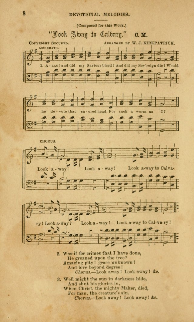 Devotional Melodies: or, a collection of original and selected tunes and hymns, designed for congregational and social worship. (2nd ed.) page 15