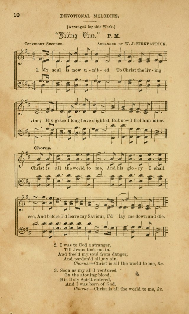 Devotional Melodies: or, a collection of original and selected tunes and hymns, designed for congregational and social worship. (2nd ed.) page 17
