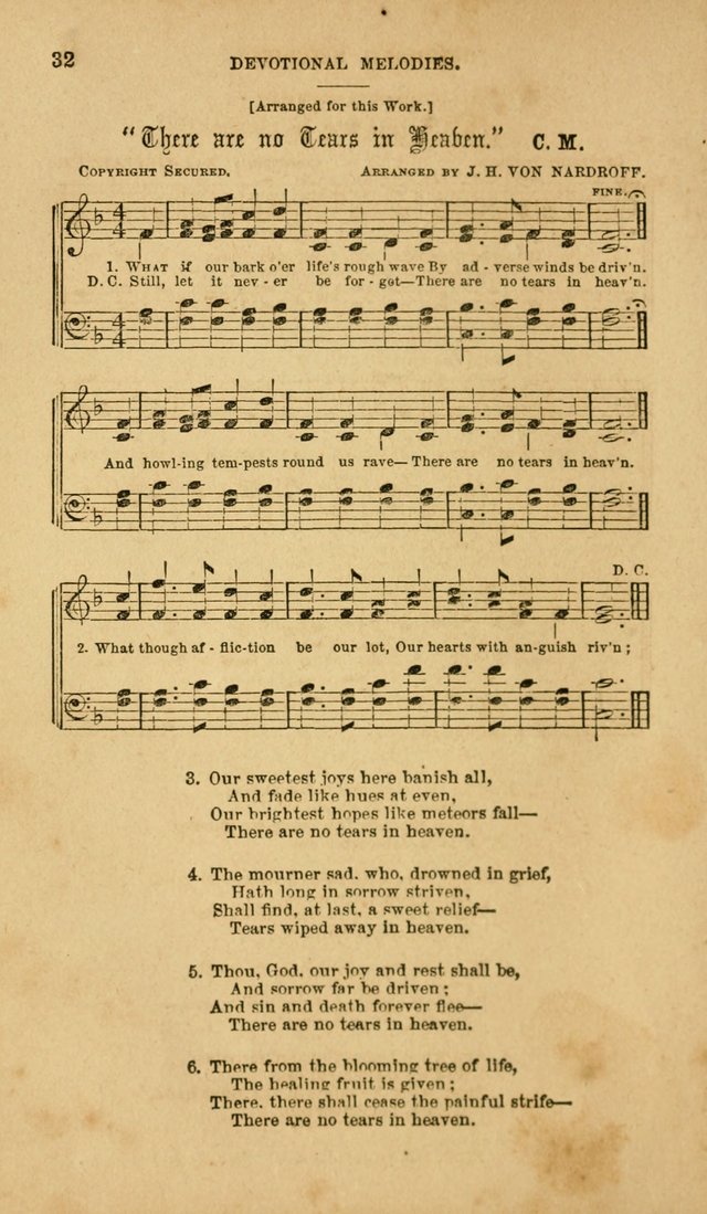 Devotional Melodies: or, a collection of original and selected tunes and hymns, designed for congregational and social worship. (2nd ed.) page 39