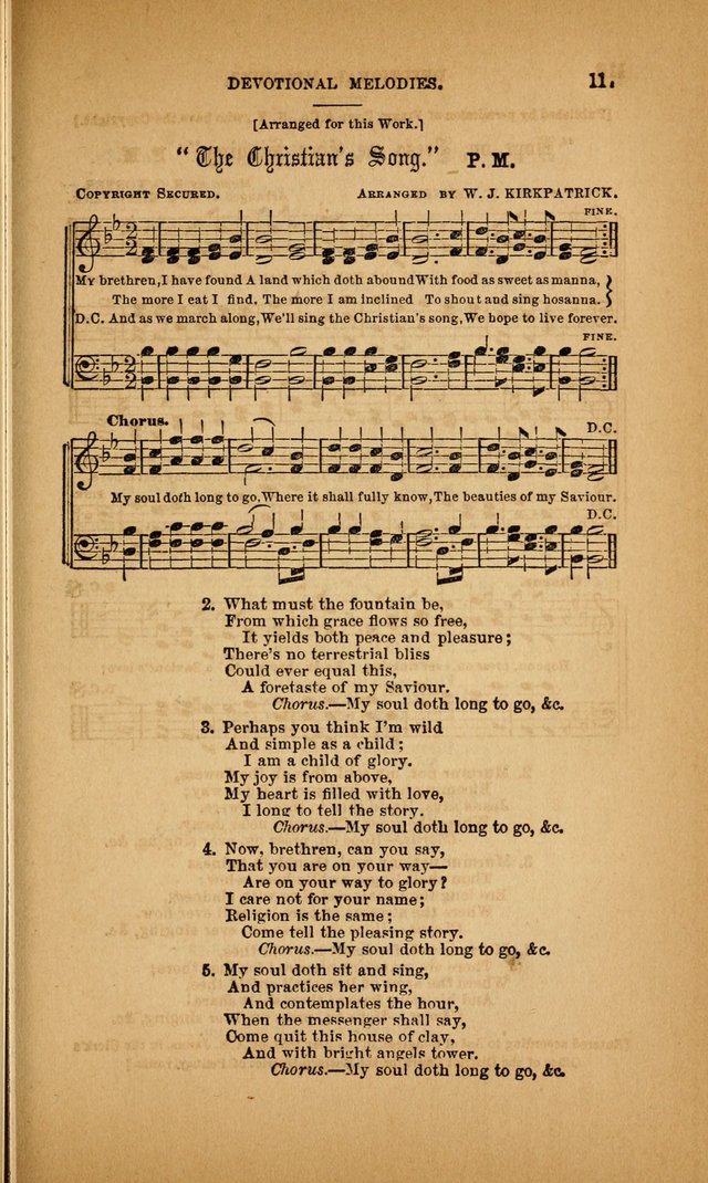 Devotional Melodies; or, a collection of original and selected tunes and hymns, designed for congregational and social worship. (3rd ed.) page 118
