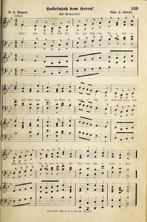 Die Palme No. 3: für Kirchen-Chöre, Sänger, u.s.w. page 159