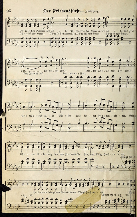 Die Palme No. 3: für Kirchen-Chöre, Sänger, u.s.w. page 96