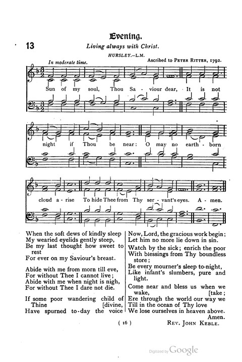 The Day School Hymn Book: with tunes (New and enlarged edition) page 16
