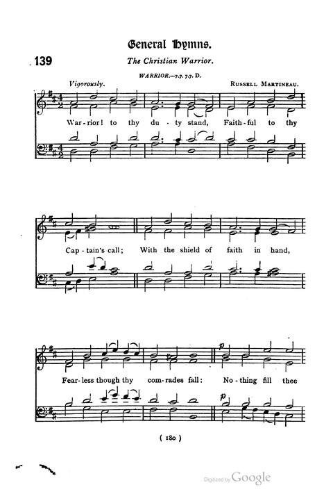 The Day School Hymn Book: with tunes (New and enlarged edition) page 180