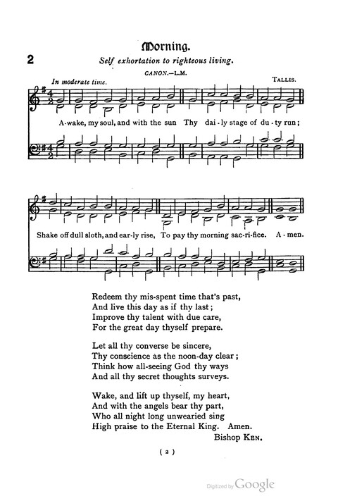 The Day School Hymn Book: with tunes (New and enlarged edition) page 2