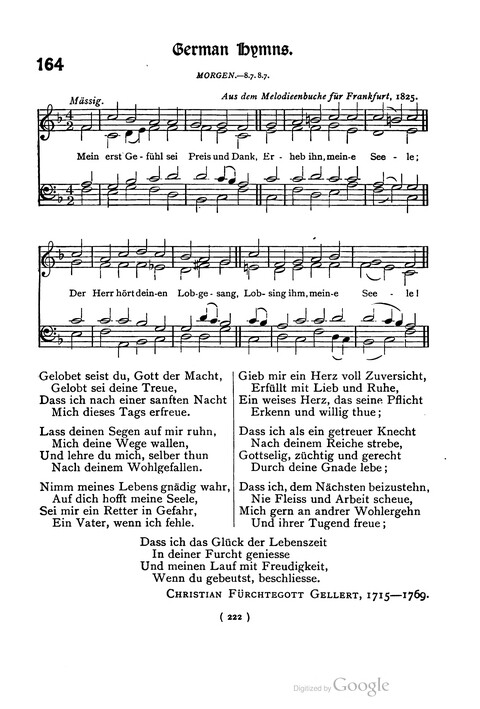 The Day School Hymn Book: with tunes (New and enlarged edition) page 222