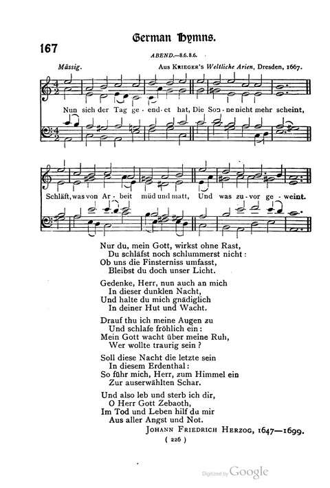 The Day School Hymn Book: with tunes (New and enlarged edition) page 226