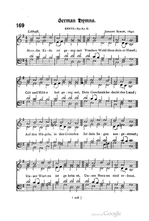 The Day School Hymn Book: with tunes (New and enlarged edition) page 228