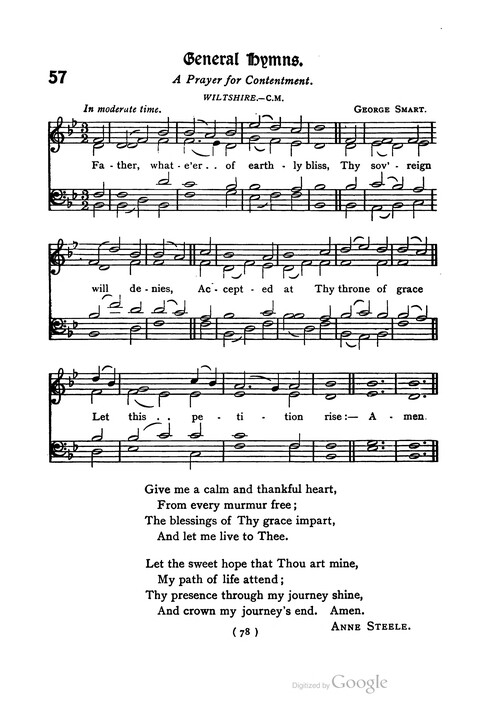 The Day School Hymn Book: with tunes (New and enlarged edition) page 78