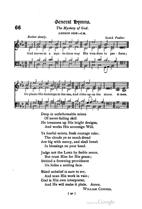 The Day School Hymn Book: with tunes (New and enlarged edition) page 90