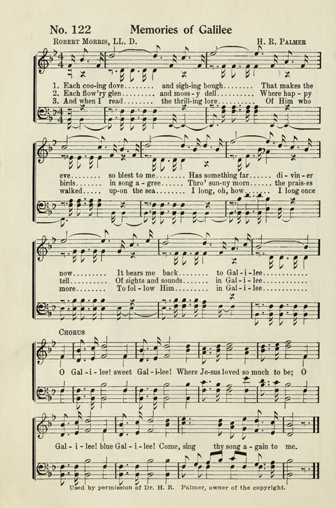 Deseret Sunday School Songs page 122