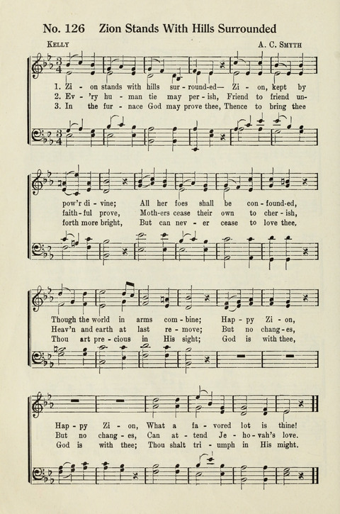 Deseret Sunday School Songs page 126