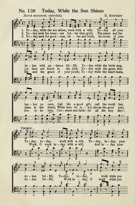 Deseret Sunday School Songs page 138