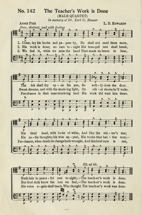 Deseret Sunday School Songs page 142