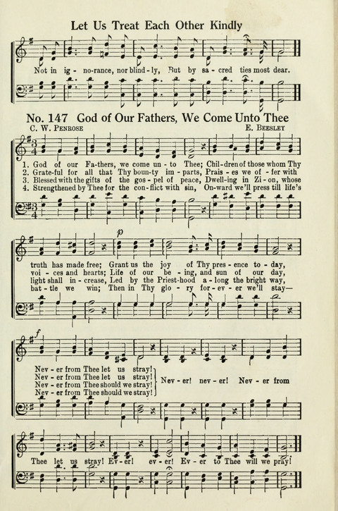 Deseret Sunday School Songs page 147