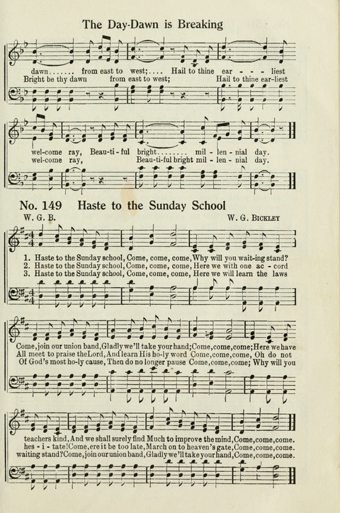 Deseret Sunday School Songs page 149
