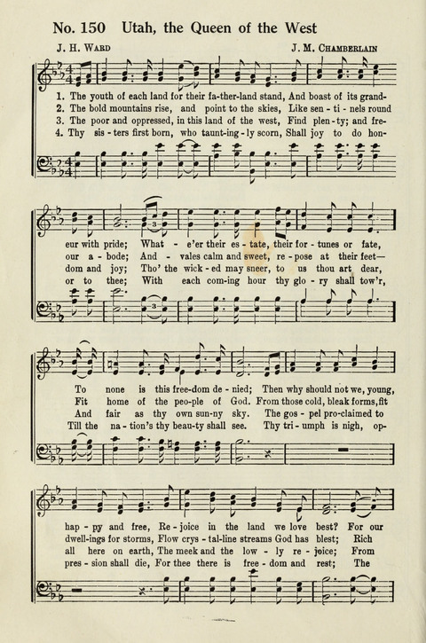 Deseret Sunday School Songs page 150