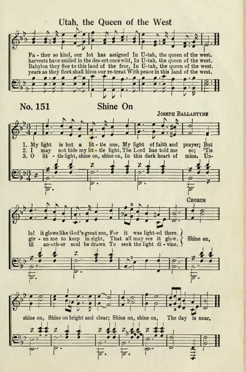 Deseret Sunday School Songs page 151