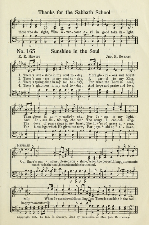 Deseret Sunday School Songs page 165