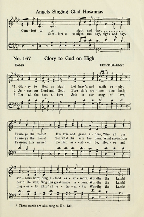 Deseret Sunday School Songs page 167