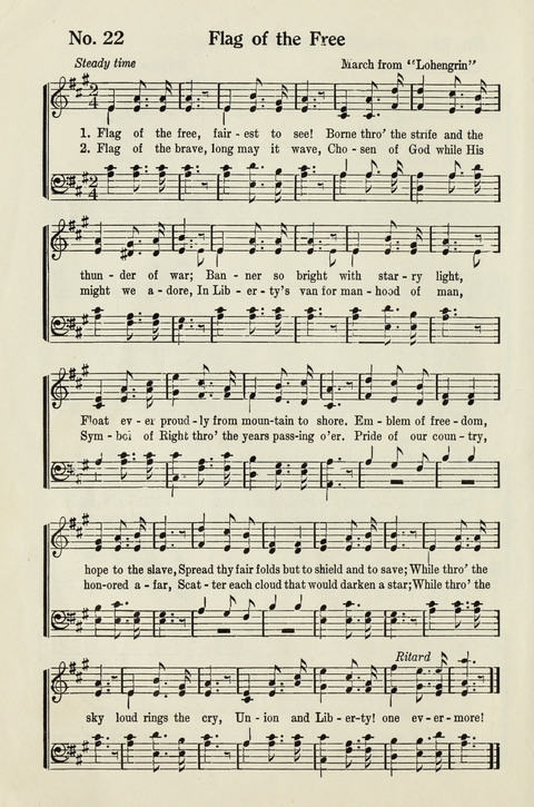 Deseret Sunday School Songs page 22