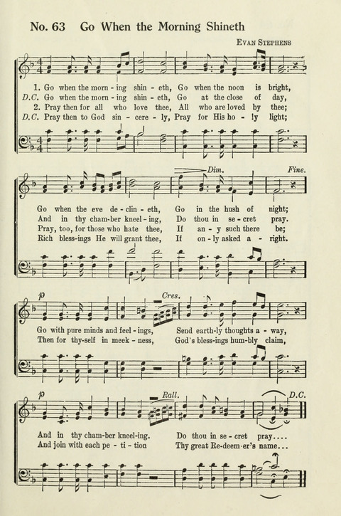 Deseret Sunday School Songs page 63