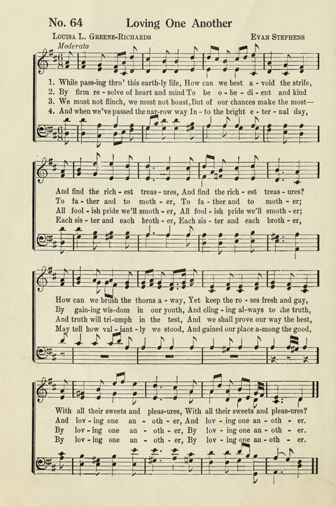 Deseret Sunday School Songs page 64