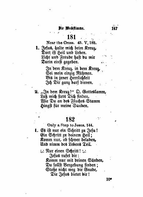 Die Weckstimme: Eine Sammlung geistlicher Lieder für jugendliche Sänger (8th ed.) page 145