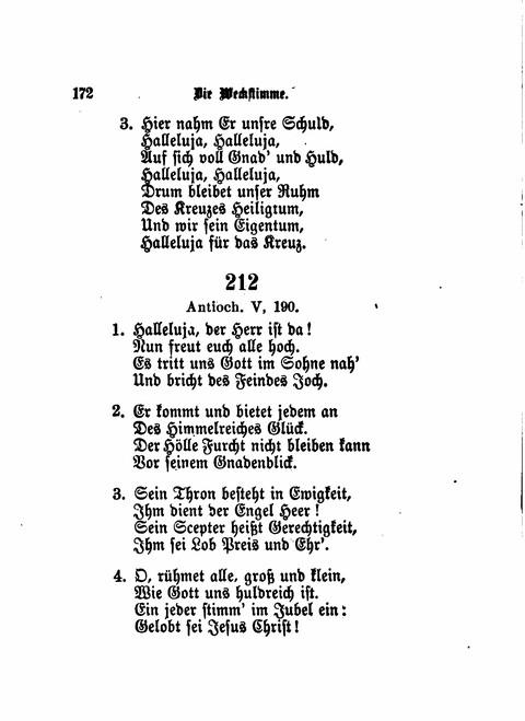 Die Weckstimme: Eine Sammlung geistlicher Lieder für jugendliche Sänger (8th ed.) page 170
