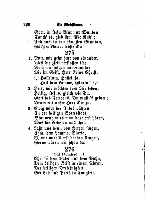 Die Weckstimme: Eine Sammlung geistlicher Lieder für jugendliche Sänger (8th ed.) page 218