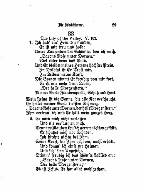 Die Weckstimme: Eine Sammlung geistlicher Lieder für jugendliche Sänger (8th ed.) page 27