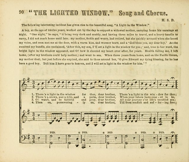 Early Blossoms: a collection of music for Sabbath schools, with rudiments page 90