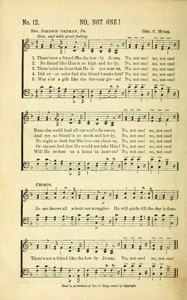 Evangelistic Edition of Heavenly Sunlight: containing gems of song for evangelistic services, prayer and praise meetings and devotional gatherings page 19