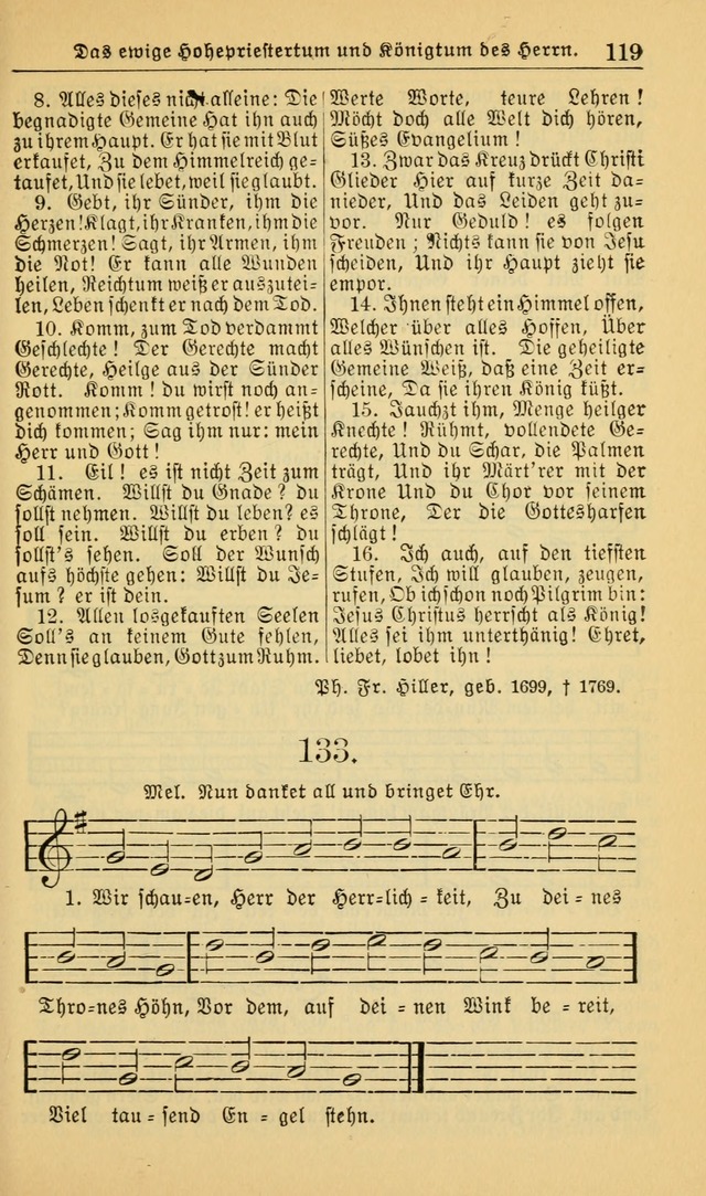 Evangelisches Gesangbuch: herausgegeben von der Deutschen Evangelischen Synode von Nord-Amerika (Revidierte Ausgabe) page 128